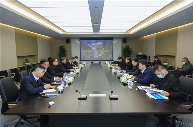 浙江省委常委、政法委书记王昌荣一行莅临银娱优越会总部