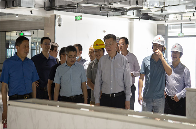 合肥市委常委、副市长路军赴安徽公司合肥市第六中学新校区项目调研